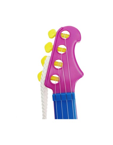 Baby Guitar Reig Party 4 Cords Electric Blue Purple