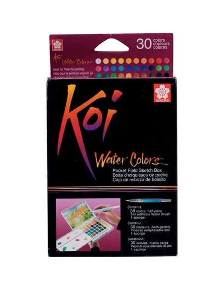 Watercolour paint set Talens Art Creation Sakura Koi Water Colors Multicolour