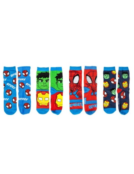 Socks Spidey 4 pairs