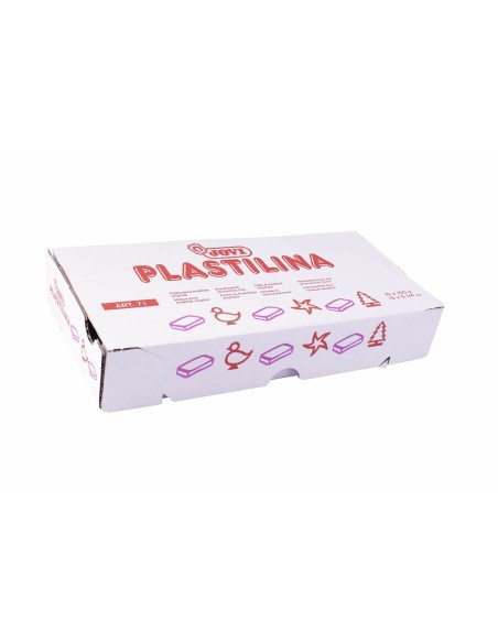 Sticks of Modelling clay Jovi School 150 g Meat (15 Pieces)