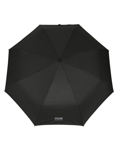 Foldable Umbrella Safta Business Black (Ø 102 cm)