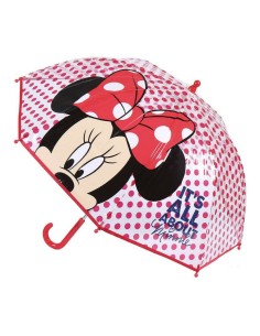 Umbrella Minnie Mouse Red (Ø 71 cm)
