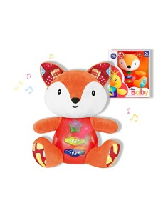 Musical Plush Toy Reig Fox 15 cm