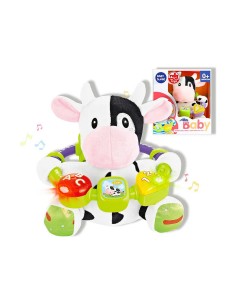Musical Plush Toy Reig 20 cm Cow