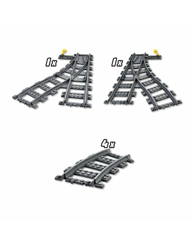 Playset Lego City Rail 60238 Accessories
