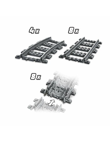 Playset Lego City Rail 60238 Accessories