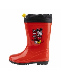 Children's Water Boots Mickey Mouse Red