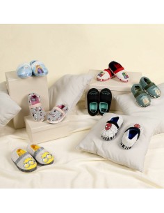 House Slippers Frozen Light Blue 2