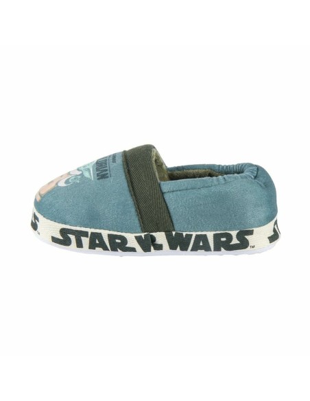 House Slippers The Mandalorian Dark green