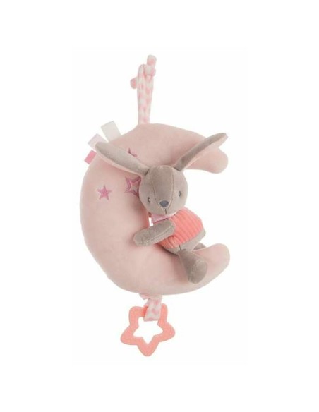 Fluffy toy Moon Rabbit Pink 25 cm
