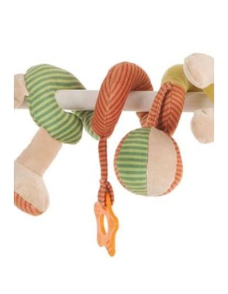 Fluffy toy Multicolour Rabbit Dog Spiral 22 cm