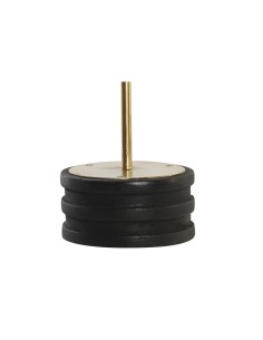 Globe DKD Home Decor Black Golden Metal Mango wood 24 x 20 x 52 cm 2