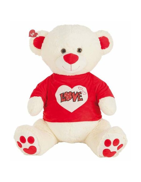 Teddy Bear Love Glitter T-shirt Beige 90 cm