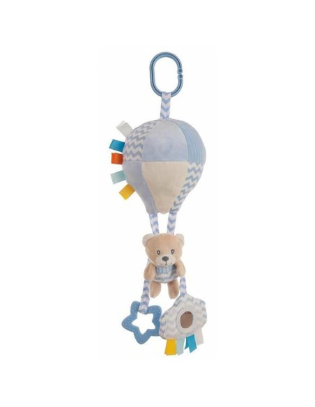 Rattle Cuddly Toy Activity Blue Bear Balloon 40 cm