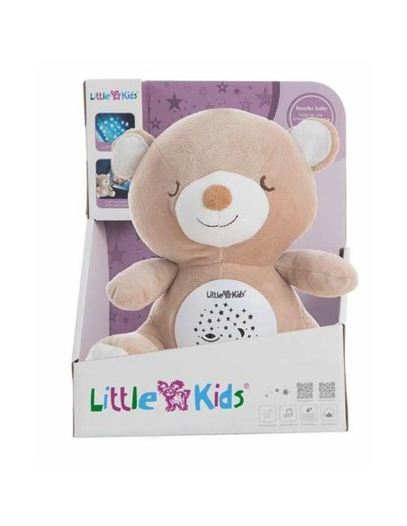 Teddy Bear Projector Sound Lights 25 cm