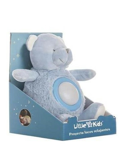 Teddy Bear Blue Music Lights 20 cm 20cm