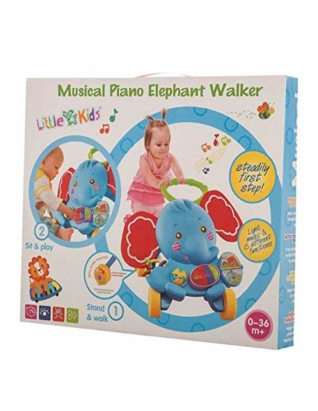 Wheeled walking frame Activity Elephant Music Lights