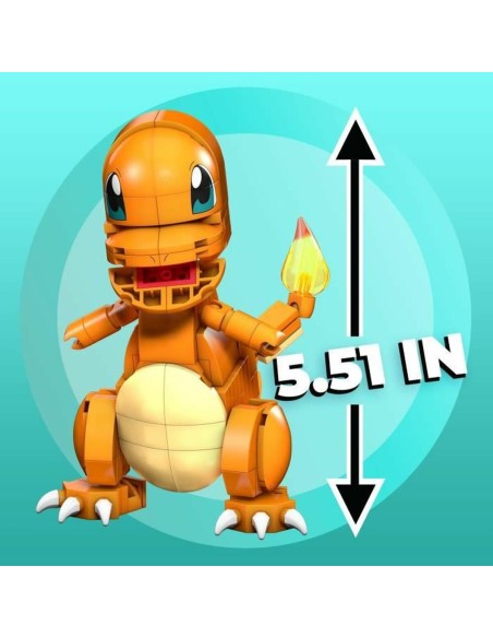 Construction set Pokémon Pokémon Salameche to build 180 Pieces