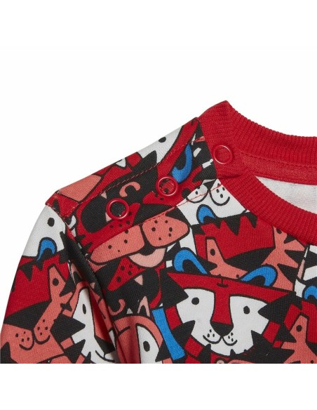 Children's Sports Outfit Jogger Adidas Red