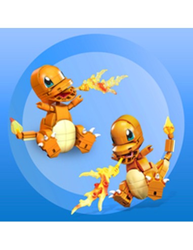 Construction set Pokémon Pokémon Salameche to build 180 Pieces