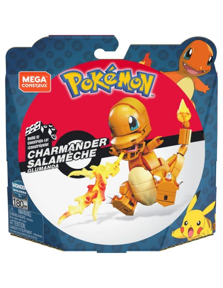 Construction set Pokémon Pokémon Salameche to build 180 Pieces