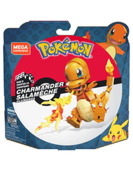 Construction set Pokémon Pokémon Salameche to build 180 Pieces