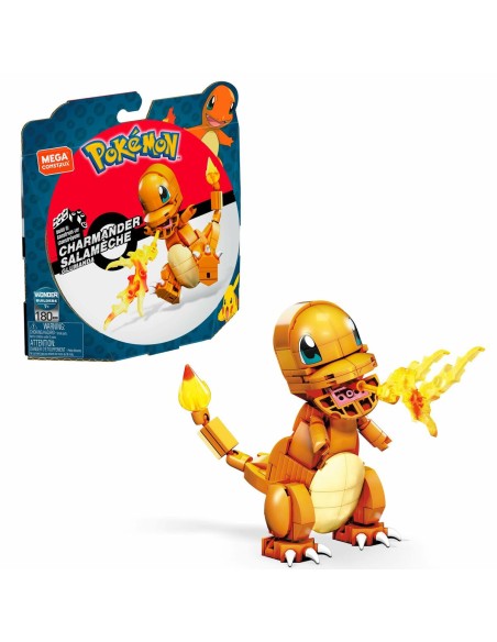Construction set Pokémon Pokémon Salameche to build 180 Pieces