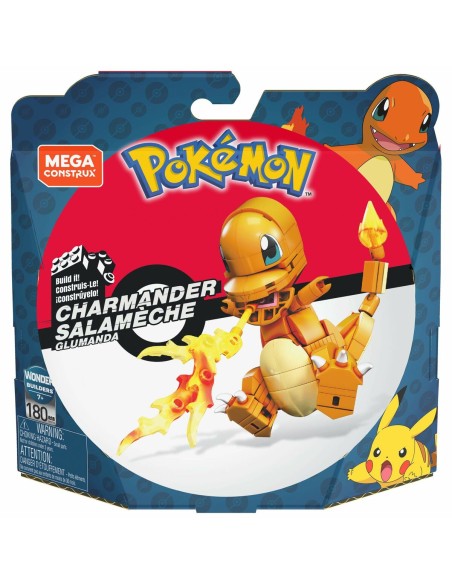 Construction set Pokémon Pokémon Salameche to build 180 Pieces
