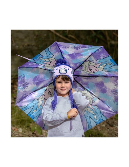 Foldable Umbrella Frozen Purple (Ø 92 cm)