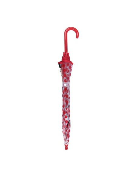 Umbrella Minnie Mouse Red 100 % POE (Ø 71 cm)