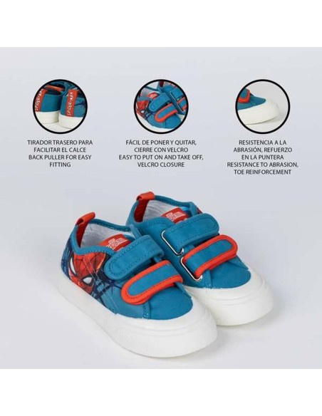 Sports Shoes for Kids Spider-Man Blue