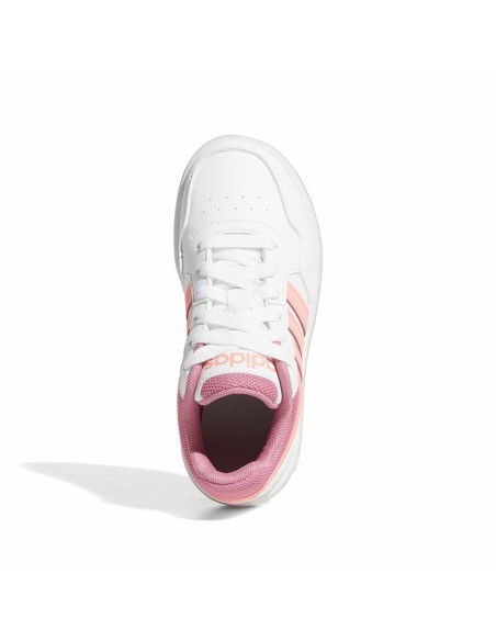 Sports Shoes for Kids Adidas Hoops White