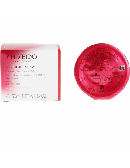 Hydrating Cream Shiseido Essential Energy Refill Spf 20 (50 ml)