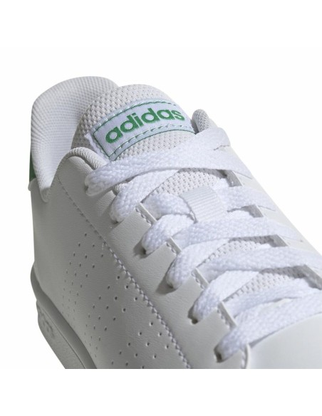 Sports Shoes for Kids Adidas Advantage White