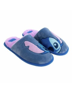 House Slippers Stitch Blue 34-35