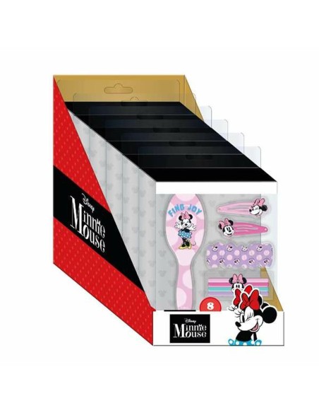 Hair Clips Minnie Mouse Pink