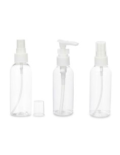 Travel Set Berilo CH56289 White Transparent Plastic (36 Units) 2
