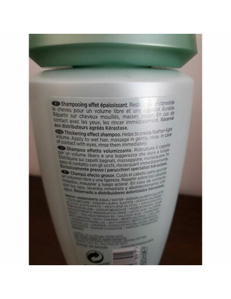 Volumising Shampoo Bain Volumifique Kerastase Resistance Bain Volumifique, 250 ml (250 ml)