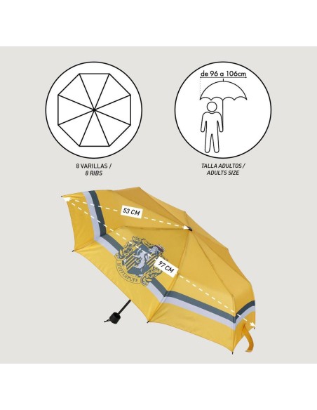 Foldable Umbrella Harry Potter Hufflepuff