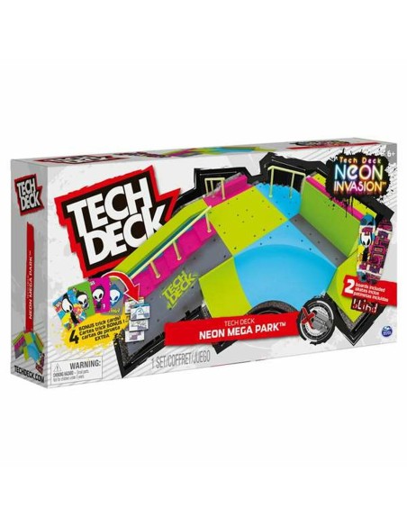 Skatepark Tech Deck Neon Mega Park