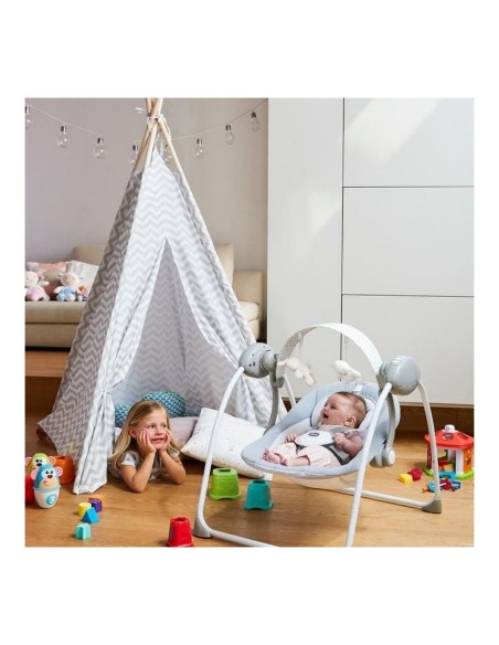 Rocking Chair Chicco Relax & Play Swing Grey White