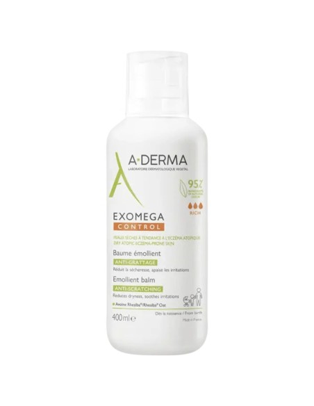 Relaxing Body Emulsion A-Derma Exomega Control Balsam 400 ml