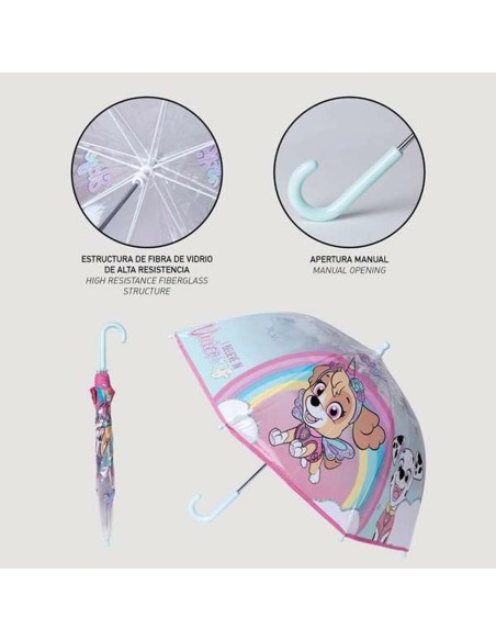 Umbrella The Paw Patrol Pink Ø 71 cm