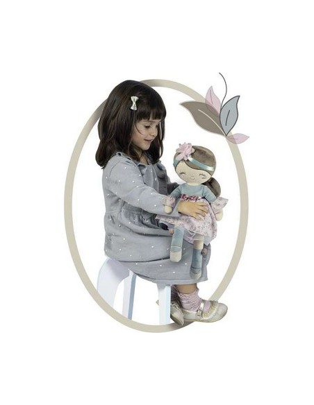 Rag Doll Decuevas Provenza Case that converts into a cot 36 cm Fluffy toy