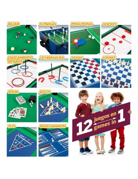 Multi-game Table Colorbaby 107 x 83,5 x 61 cm 150 Pieces