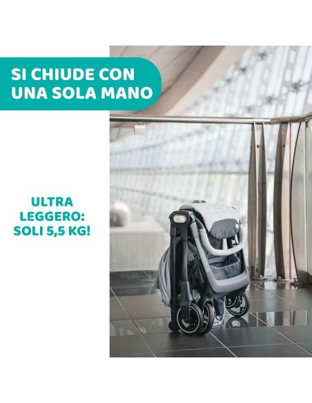 Baby's Pushchair Chicco Black