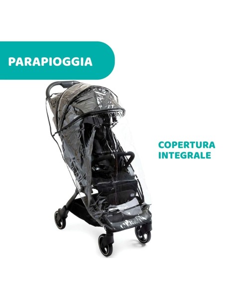 Baby's Pushchair Chicco Black