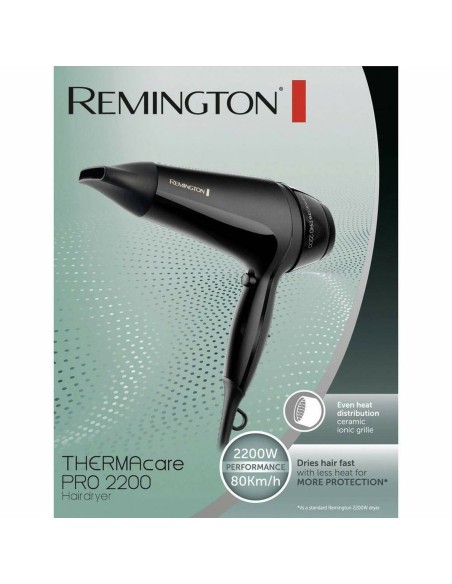 Hairdryer Remington White Black 2000 W