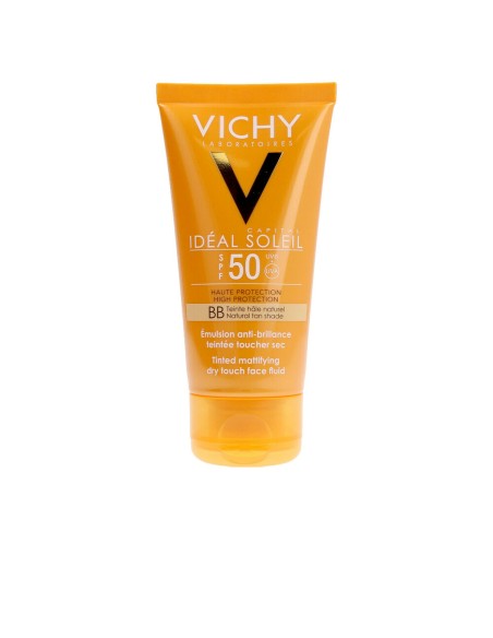 Sun Protection with Colour Vichy Idéal Soleil Natural Spf 50 50 ml