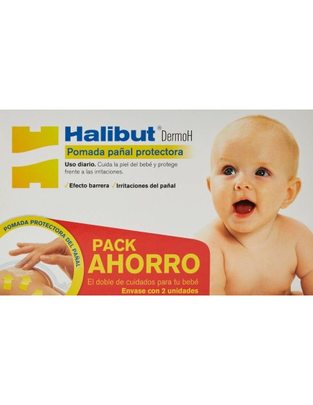Protective Nappy Cream Halibut Dermo H 2 x 45 g Ointment